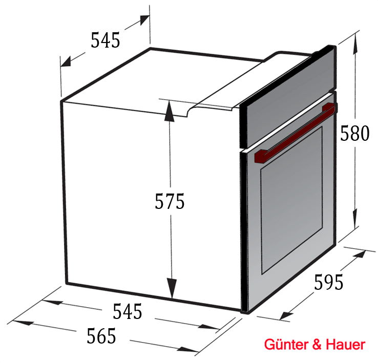 EOT 665: електрична духова шафа Gunter & Hauer