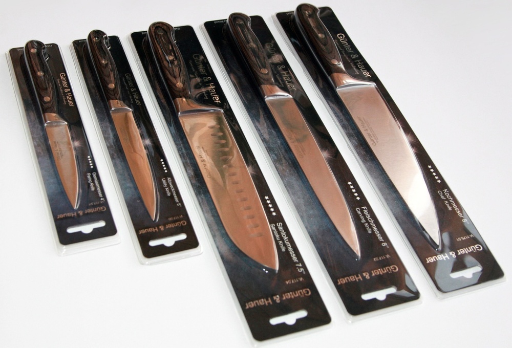 VI.117.SET: набір кухонних ножів Gunter & Hauer